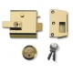 Yale P1 No.1 High Security Auto Deadlocking Night Latch (Brasslux)