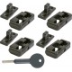 Chubb 8K101/M Window Locks (Brown)