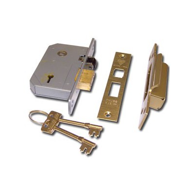 Chubb (Union) 3K74E 5 Lever Sashlock British Standard (Brass)