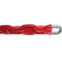 Hardened Steel English Chain with Red Protective cover 48376Hc 8mmx1200mm