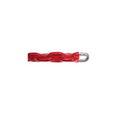 Hardened Steel English Chain with Red Protective cover 48376Hc 8mmx1200mm