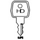 KB823 Shaw Window Keys