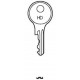 Hoppe Window Key - 2D156 