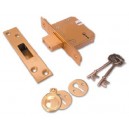 Asec Security Mortice Deadlock - 5 Levers British Standard