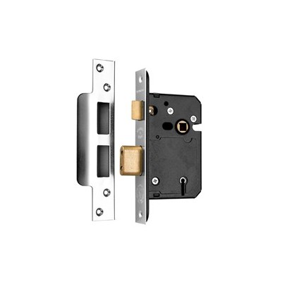 Secure Fast 5 Lever sashlock Deadlock - BS3621 Approved