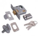 Union 2332 Oval Nightlatch Case + Oval Cylinder