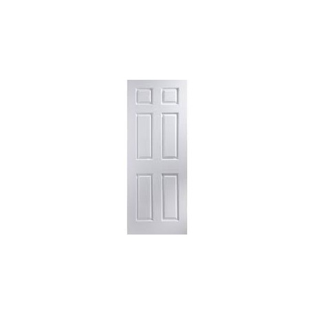 6 Panel Woodgrain Fire Door