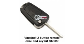 Vauxhall  2 button Remote - CASE ONLY