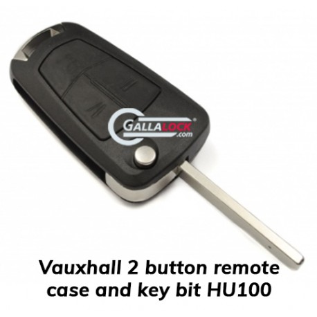 Vauxhall  2 button Remote - CASE ONLY