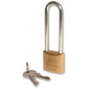 Cisa 22111 Long Shackle Brass Body Padlock