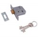 Union Y2177 3 Lever Deadlock (Satin Chrome)