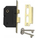 Union Y-2295 2 Lever Sashlock (Polished Brass)