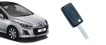 Peugeot 308 keys