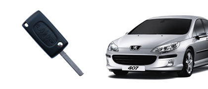 Peugeot 407 keys