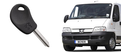 Peugeot boxer keys