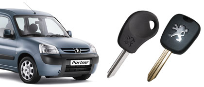 Peugeot partner keys
