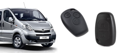 Vauxhall Vivaro keys