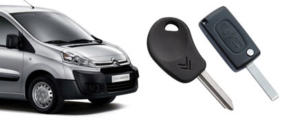 citroen dispatch keys